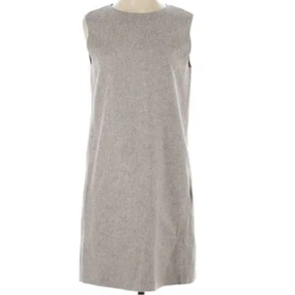 COS Wool Blend Tan Sleeveless Dress Tunic size 6